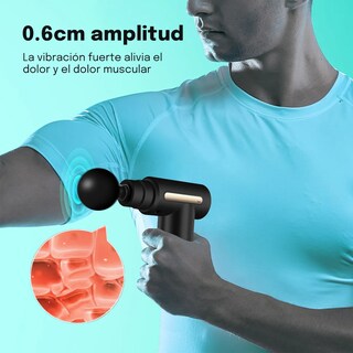 Foto 2 | Pistola Masajeadora De Músculos Para Terapia Lab.g Negro