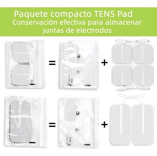 Foto 5 | Electro Estimulador Lab.g 60 Modos Masaje Recargable Silver Colorgris Blanco