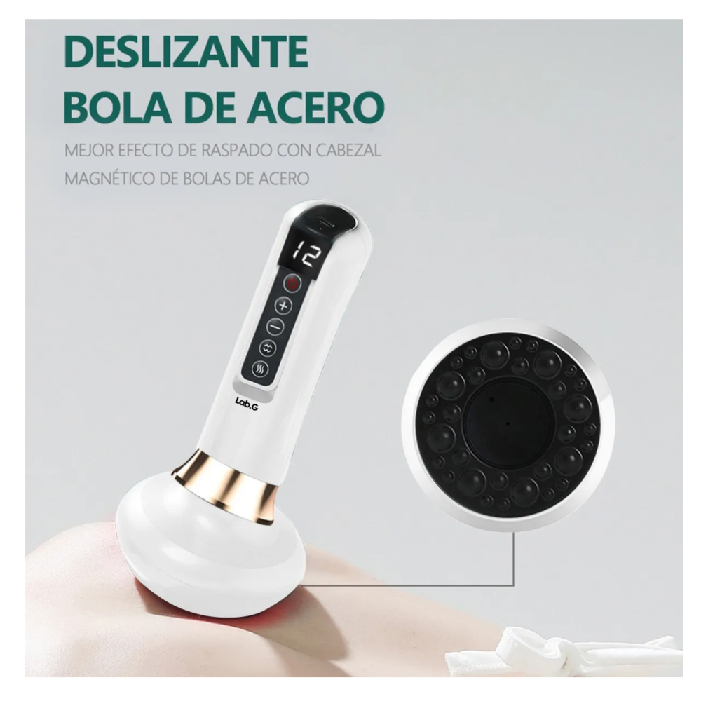 Foto 4 | Masajeador Eléctricos Portátil Lab.g,  Blanco Negro