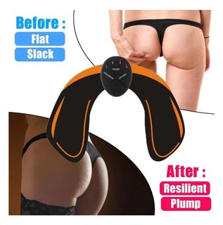 Foto 5 | Electro Estimulador Muscular Belug Abdomen + Gluteos 2 En 1 Ems 4pz Negro