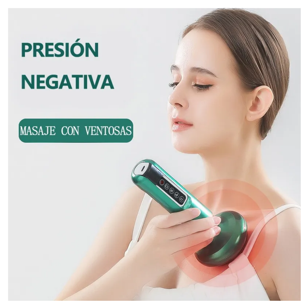 Foto 4 | Masajeador Eléctricos Portátil Belug, Verde Oscuro