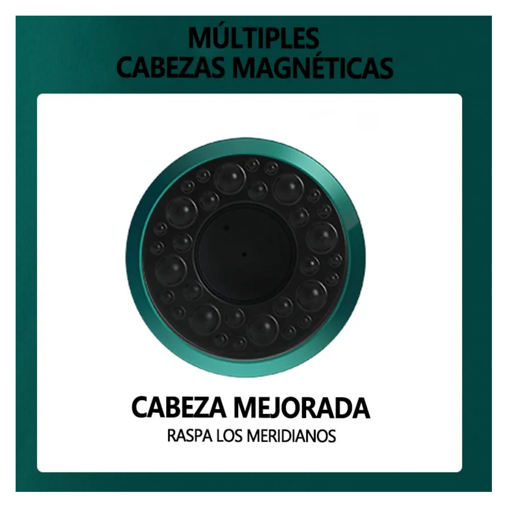 Foto 5 | Masajeador Eléctricos Portátil Belug, Verde Oscuro