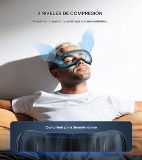 Foto 3 | Masajeador De Ojos Mejora De La Visión Música Lab.g Blanco