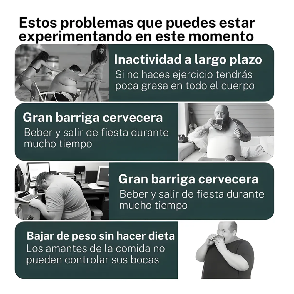 Foto 4 pulgar | Dispositivo Estimulador Muscular Cinturón Abs Patch Equipo Lab.g  Negro
