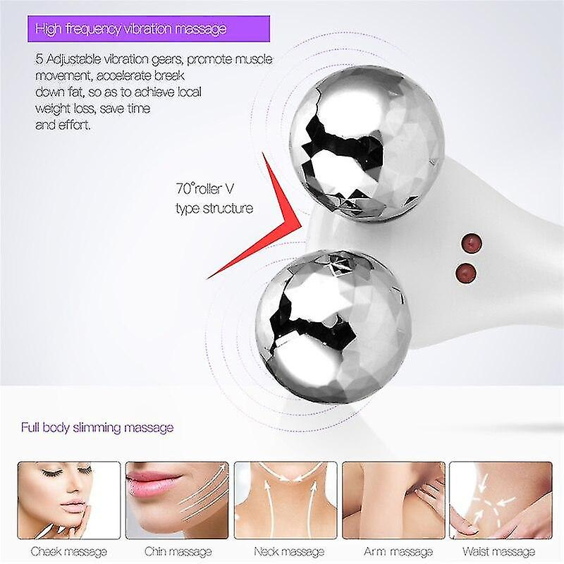 Foto 4 | Limpiadores Faciales Huoguo Masajeador Adelgazante Facial 3d Roller - Venta Internacional.