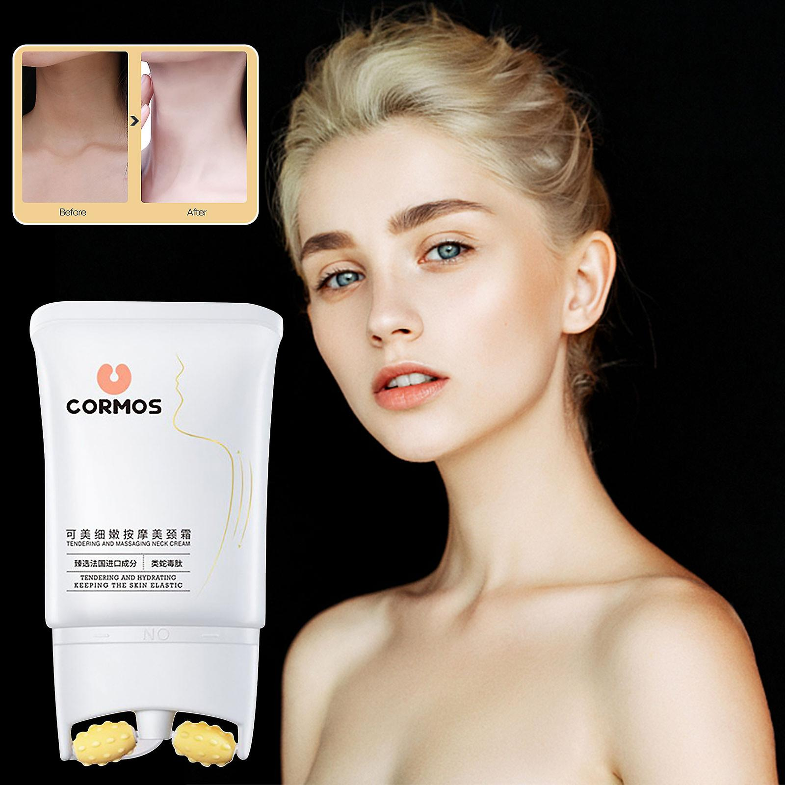 Foto 2 | La Crema Para El Cuello Huoguo Peptide Double Roller Elimina Las Líneas Del Cuello - Venta Internacional.