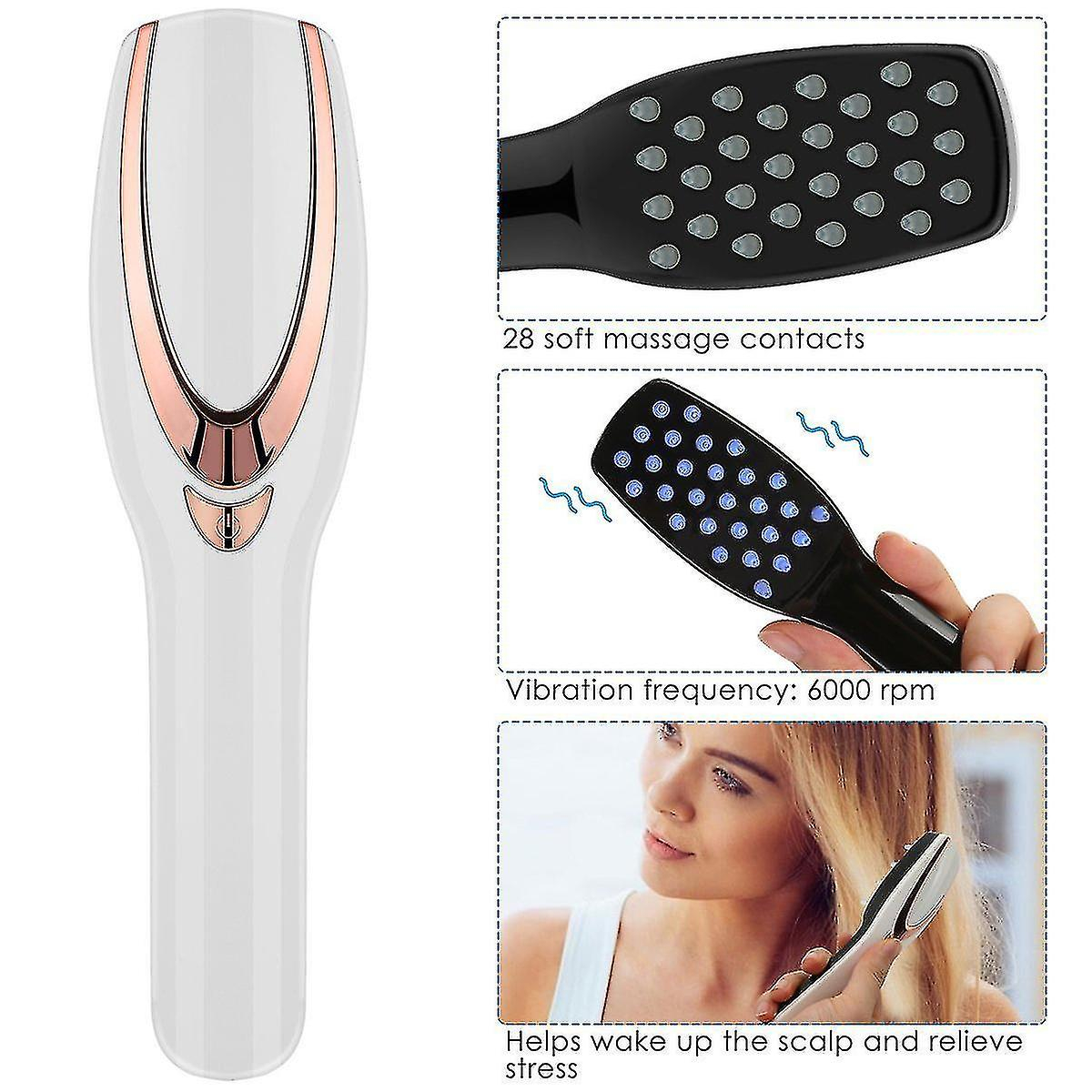 Foto 5 pulgar | Peine Masajeador De Cuero Cabelludo Con Fototerapia Huoguo Con Láser Para Crecimiento Del Cabello - Venta Internacional