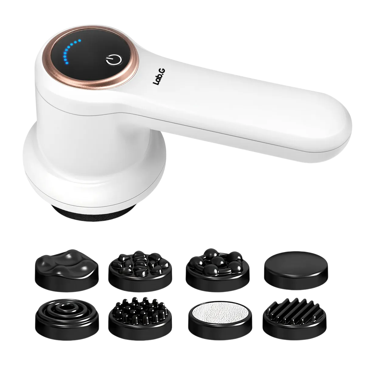 Foto 2 pulgar | Masajeador Eléctrico De Celulitis Inalámbrico Con 9 Velocidades Blanco