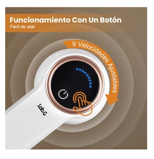 Foto 5 | Masajeador Eléctrico De Celulitis Inalámbrico Con 9 Velocidades Blanco