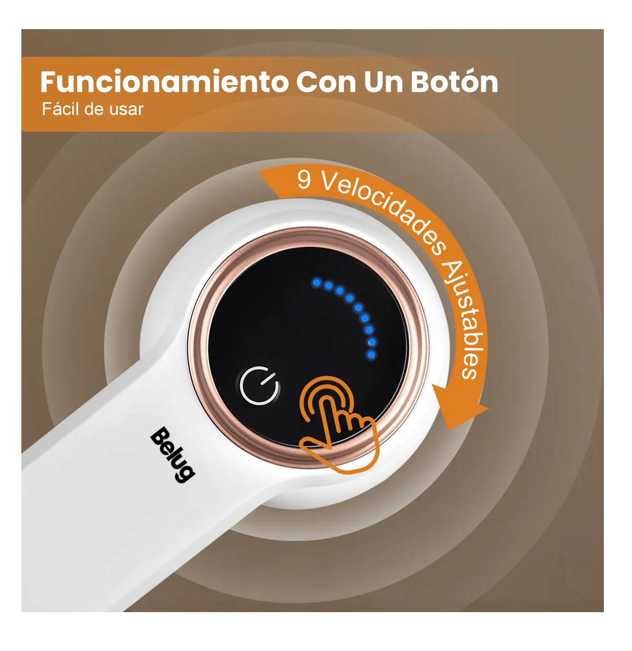 Foto 5 | Masajeador Eléctrico De Celulitis Inalámbrico Con 9 Velocidades Blanco