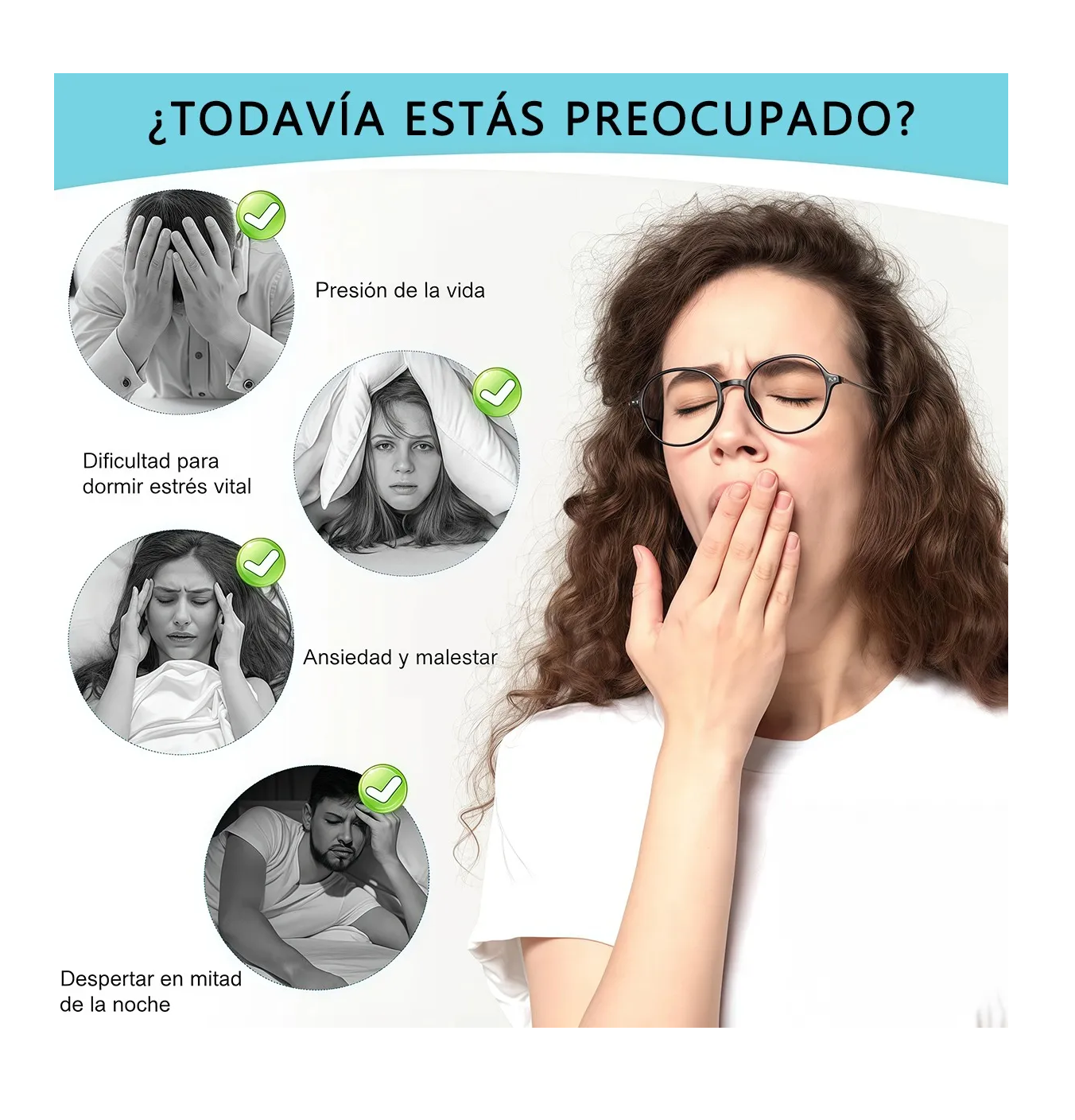 Foto 5 | Masajeadores Portátil Instrumento Para Aliviar La Ansiedad Blanco