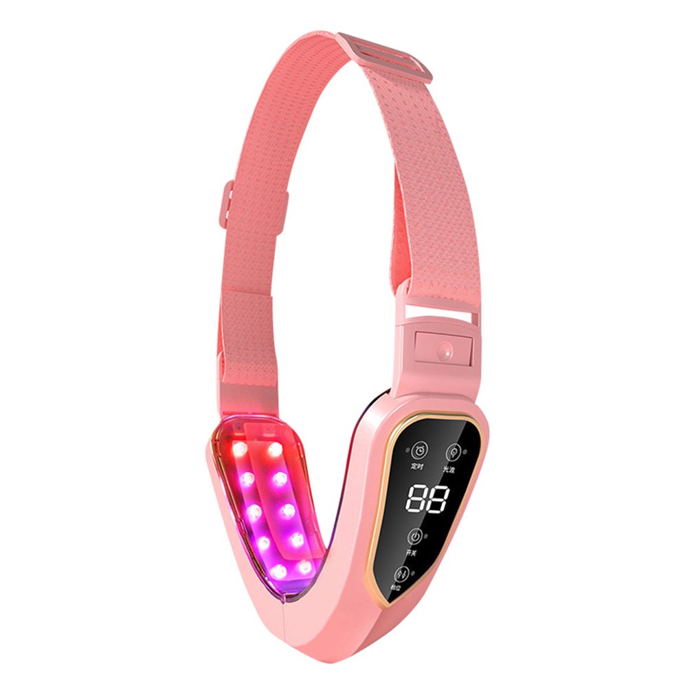 Foto 2 pulgar | Masajeador Facial con Fotones Led Vibration Pink - Venta Internacional