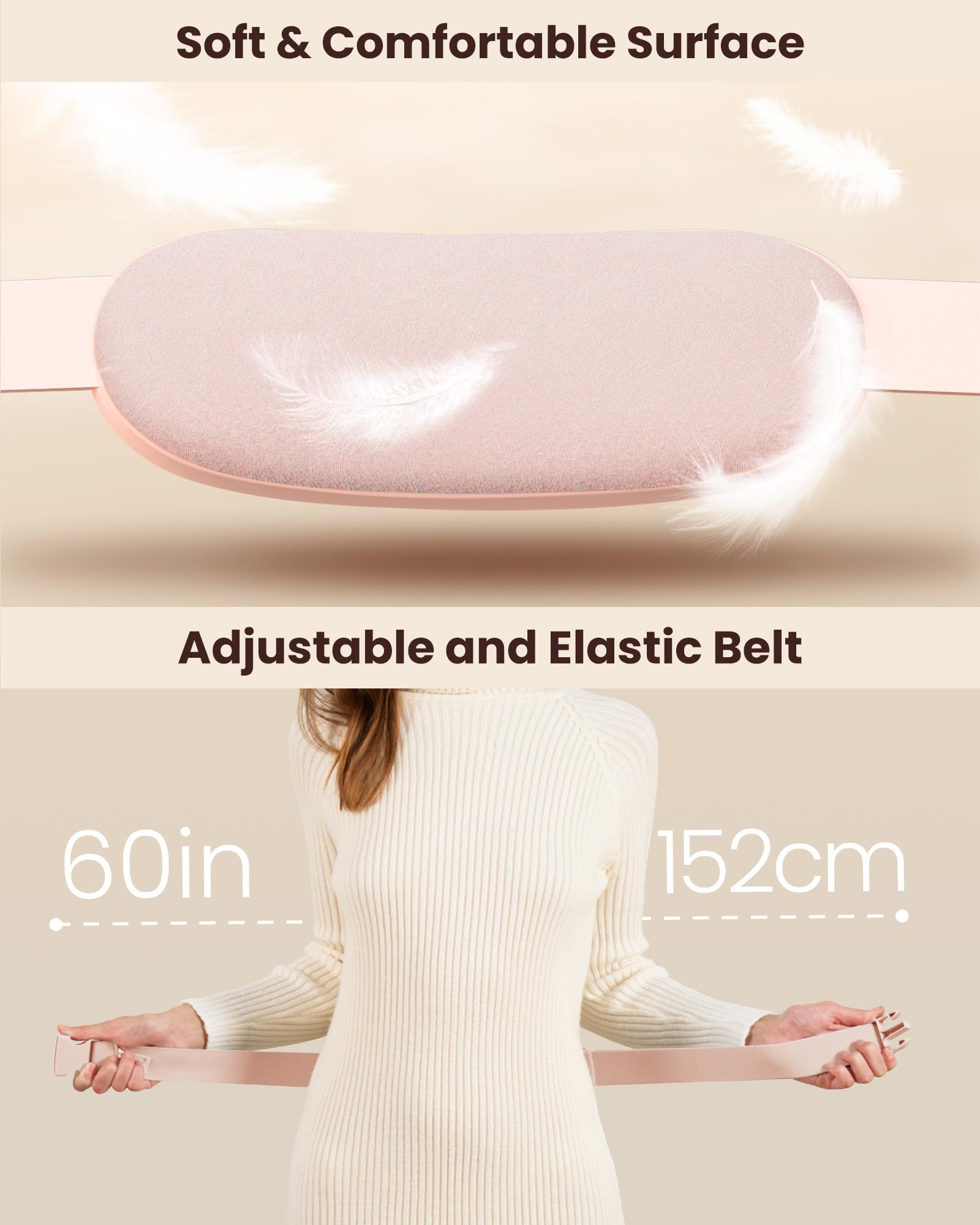 Foto 7 pulgar | Almohadilla Térmica Portátil Gaiatop Para Dolores Menstruales  Recargable - Venta Internacional.