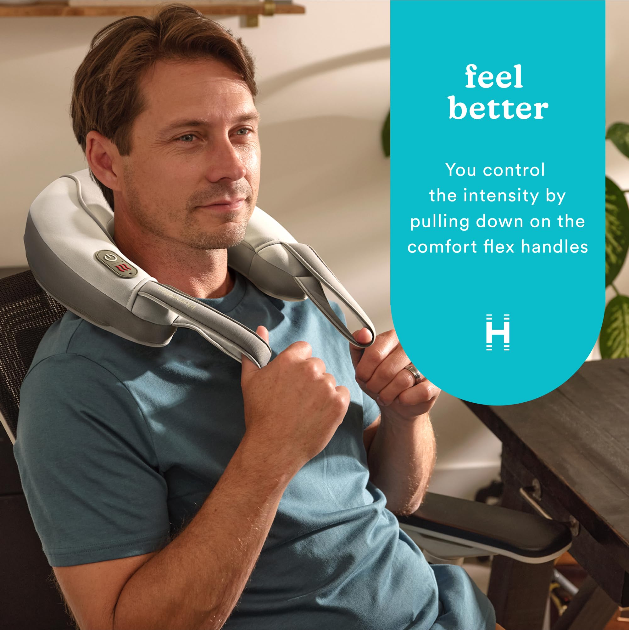 Foto 3 pulgar | Masajeador De Cuello Homedics Pro Therapy Vibration Con Heat Tan - Venta Internacional.