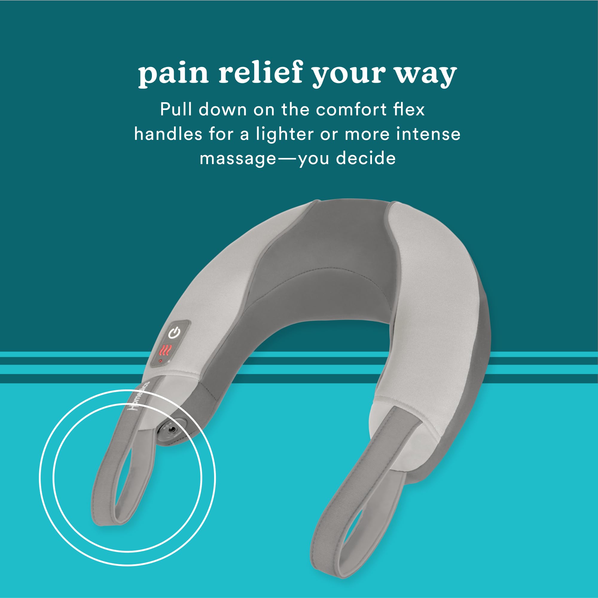 Foto 5 pulgar | Masajeador De Cuello Homedics Pro Therapy Vibration Con Heat Tan - Venta Internacional.