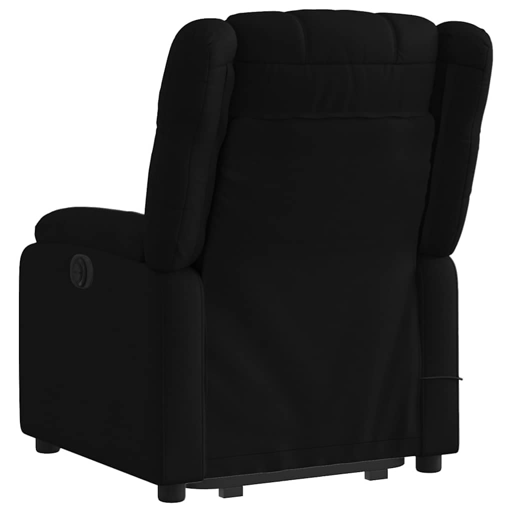 Foto 6 | Sillón De Masaje Vidaxl Con Elevador Eléctrico  Tela Negra - Venta Internacional.