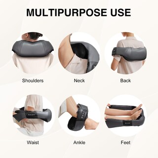 Foto 6 | Masajeador Nekteck Shiatsu Para Cuello Y Espalda Con Calor De 8 Nodos - Venta Internacional.