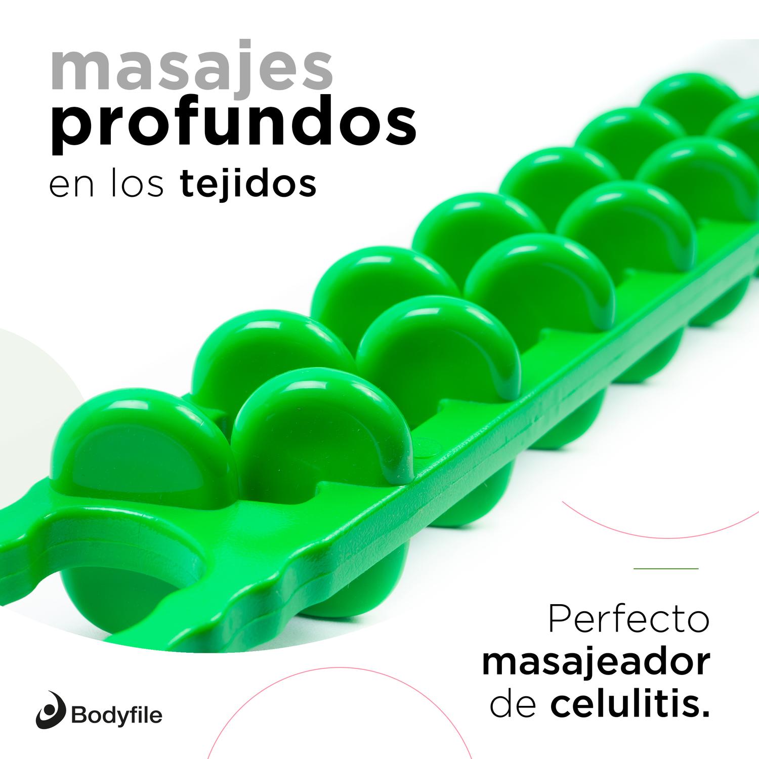 Foto 4 pulgar | Masajeador Corporal Bodyfile color Verde para Masaje Manual Relajante