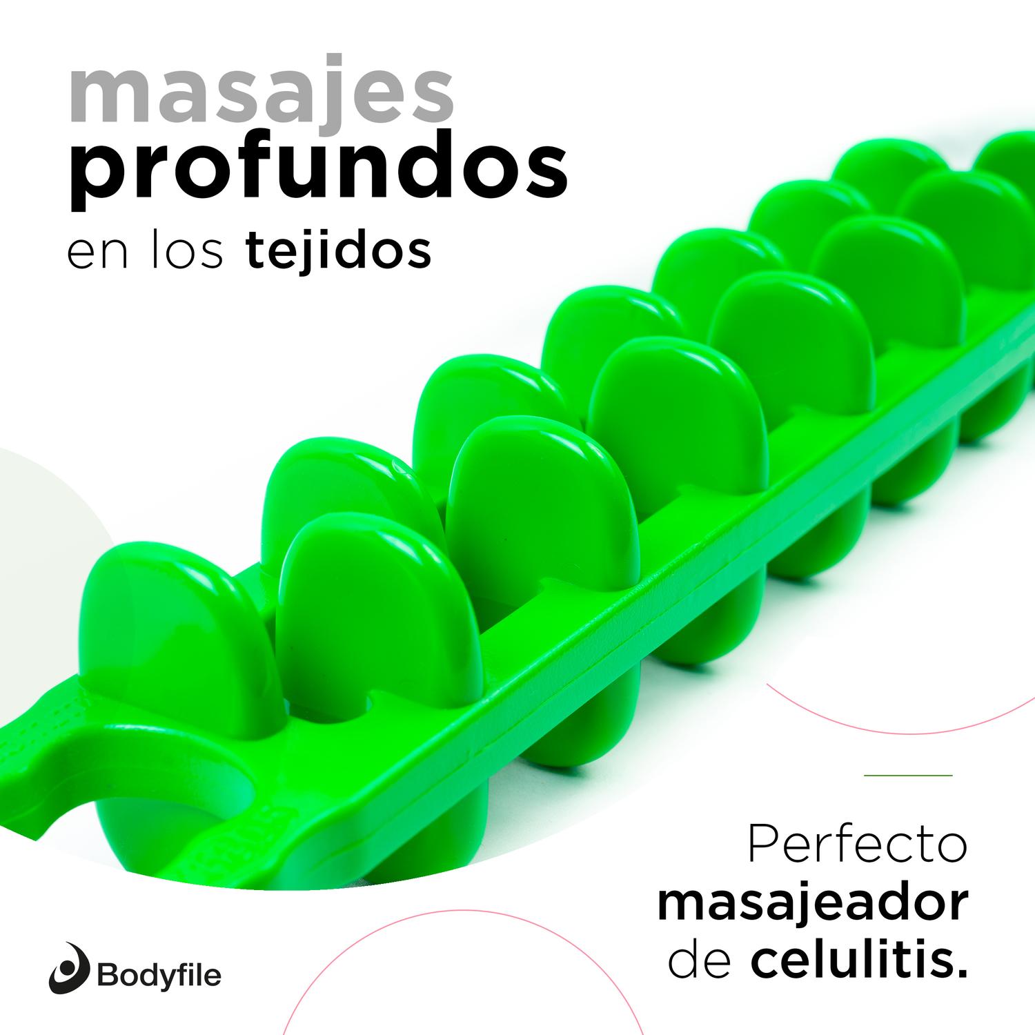 Foto 4 pulgar | Masajeador Corporal Bodyfile color Verde para Masaje Manual Relajante