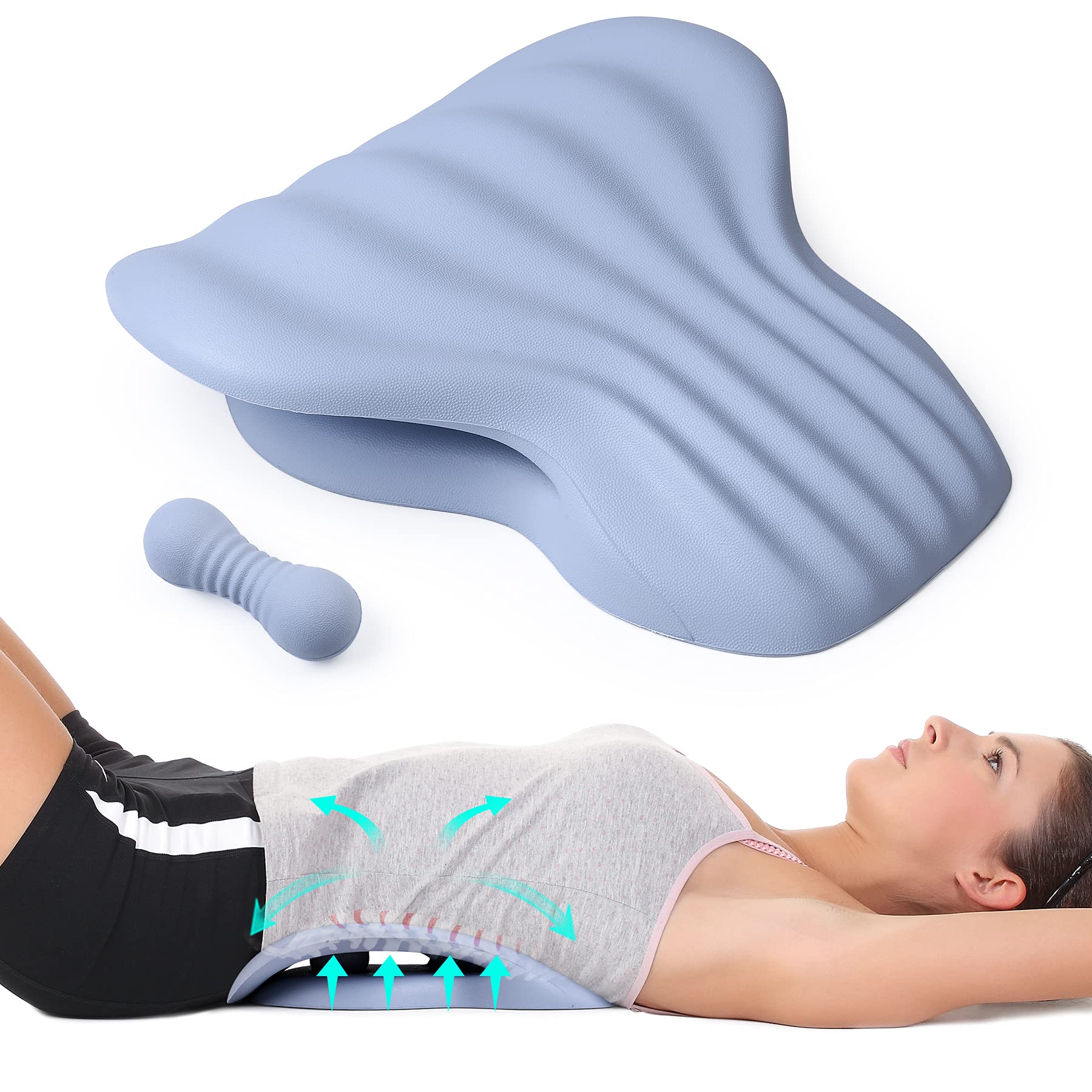 Camilla De Espalda Restcloud Para Aliviar El Dolor De Espalda Con Soporte Lumbar - Venta Internacional.