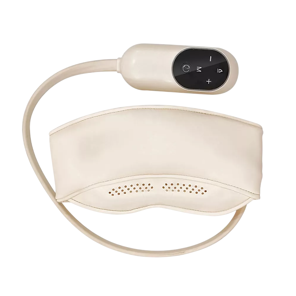 Foto 2 pulgar | Masajeador Eléctrico De Cabeza Y Ojos Con Funciones De Calen Beige