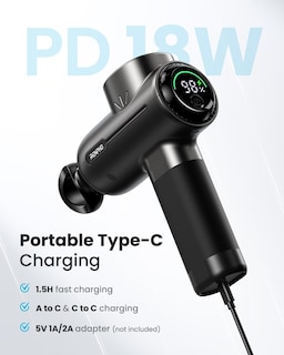 Foto 4 | Pistola De Masaje Renpho Active+ Con Bluetooth, Apta Para La Fsa Hsa - Venta Internacional.