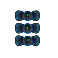 Foto 1 | Set de 3 Minimasajeadores Eléctricos Corporal Portátil Eo Safe Imports ESI-11663-1 Multicolor