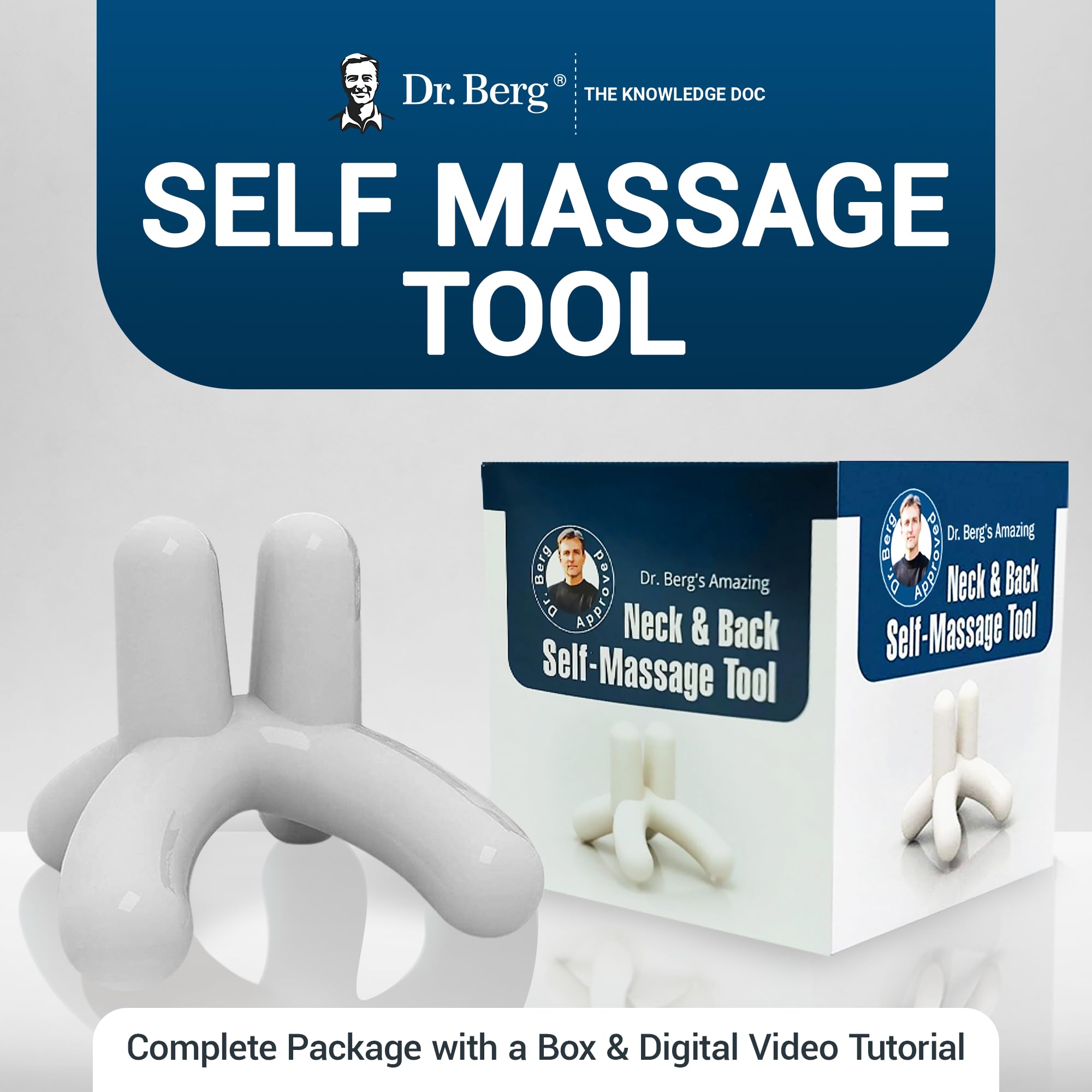 Foto 6 pulgar | Herramienta De Automasaje Dr. Berg Para Cuerpo, Cuello Y Espalda Con Manual Y Vídeos - Venta Internacional.