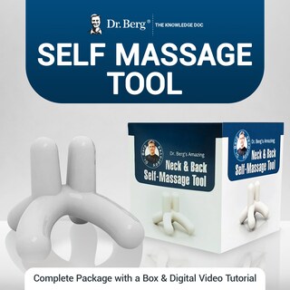 Foto 5 | Herramienta De Automasaje Dr. Berg Para Cuerpo, Cuello Y Espalda Con Manual Y Vídeos - Venta Internacional.