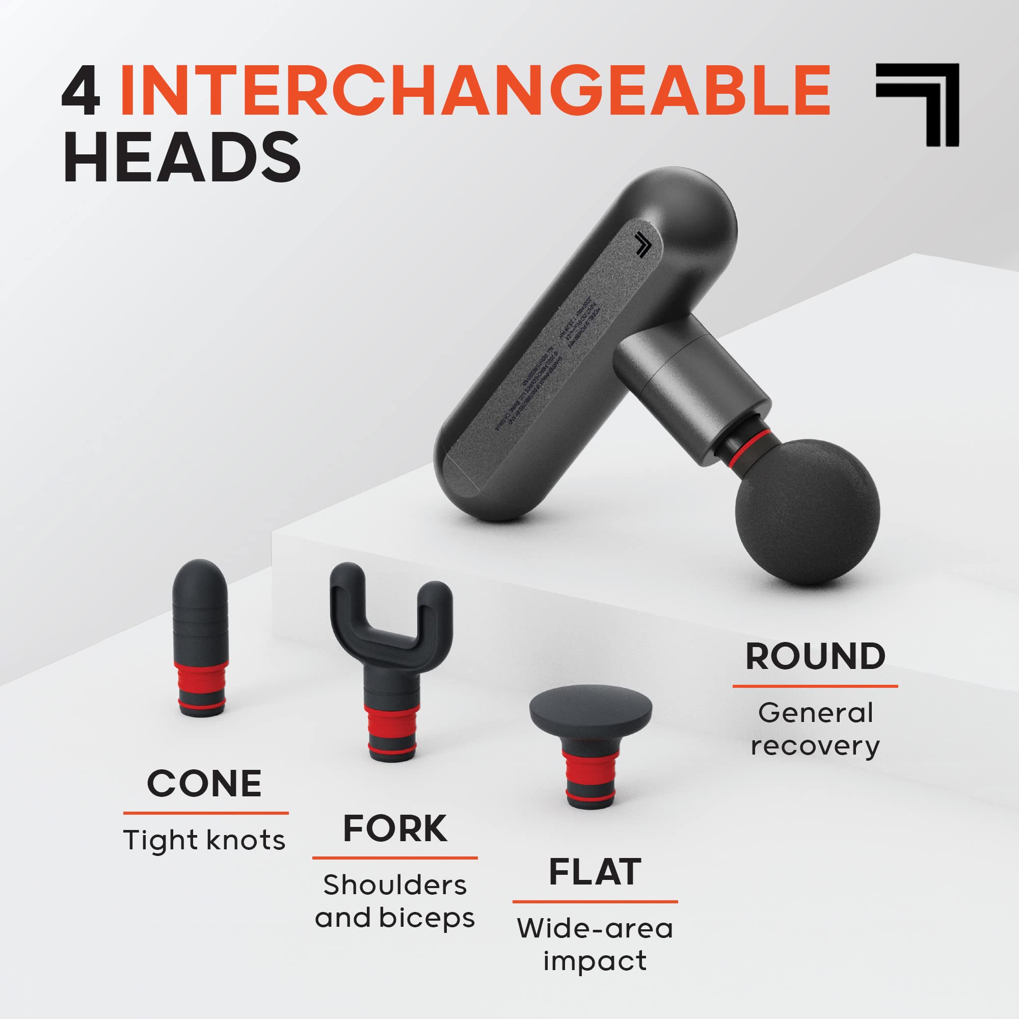 Foto 5 pulgar | Pistola De Masaje Sharper Image Powerboost Move Deep Tissue - Venta Internacional.