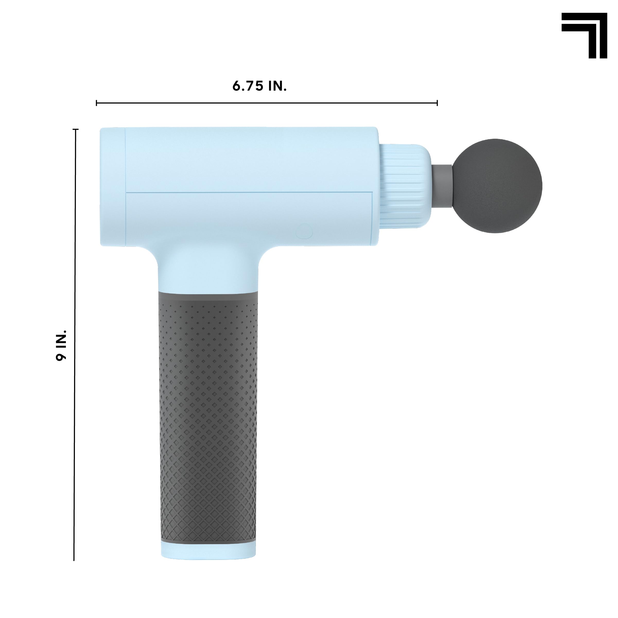 Foto 8 pulgar | Pistola De Masaje Sharper Image Powerboost Con 5 Accesorios - Venta Internacional.