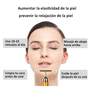 Foto 3 | Masajeador Facial 24k Face Eléctrico Anti Piel Reafirmante Lab.g, Dorado