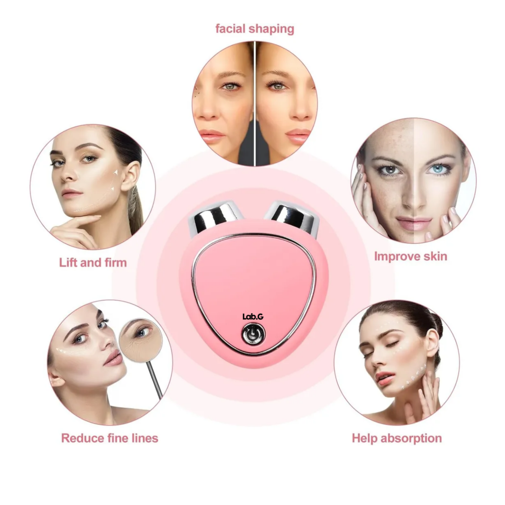 Foto 2 | Masajeador Facial, Microcorriente Facial Lab.g, Rosa