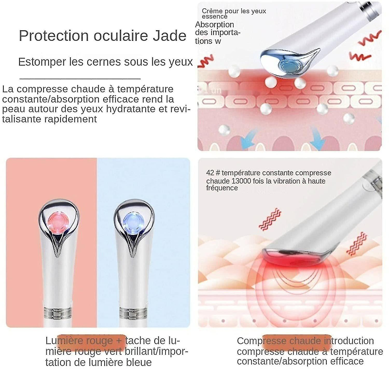Foto 5 pulgar | Limpiador Facial  Masajeador De Ojos Eléctrico Huoguo Vibration Heat - Venta Internacional.