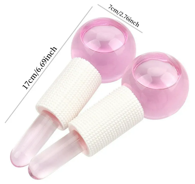 Foto 4 pulgar | Xtellar Masajeador Facial Premium 2 Piezas – Rejuvencedor De Piel Con Cryo-globos Para Un Aspecto Luminoso Y Joven