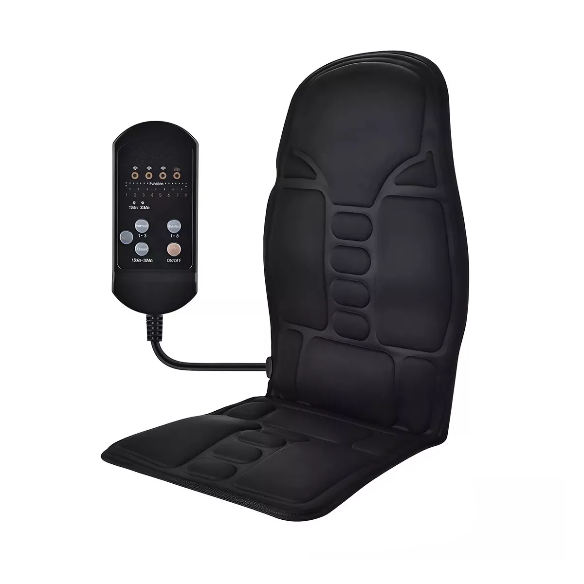 Foto 1 | Cojín Masajeador Shiatsu Con Calor Para Sillón Silla Auto Eo Safe Imports Esi-14365 Negro