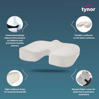 Foto 3 | Asiento Ortopédico Tynor Blanco