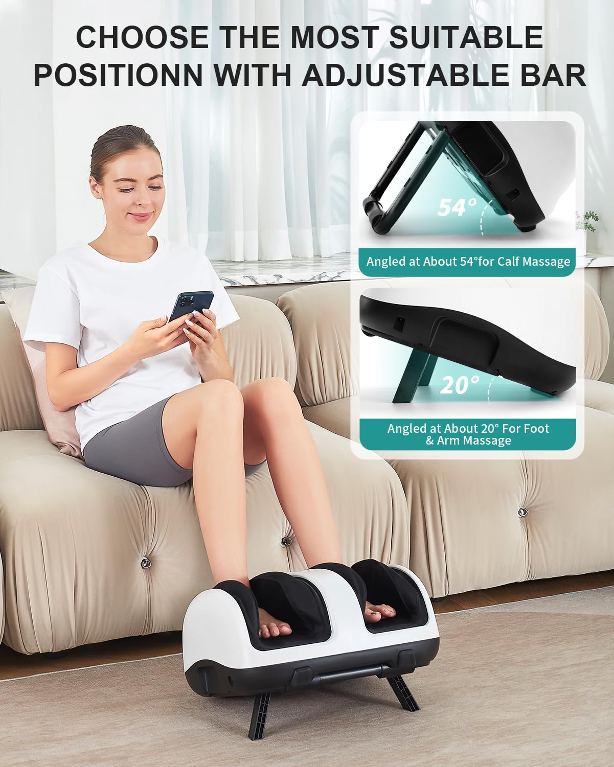 Foto 6 | Masajeador Shiatsu Para Pies Nekteck Para Aliviar La Circulación Y El Dolor - Venta Internacional.