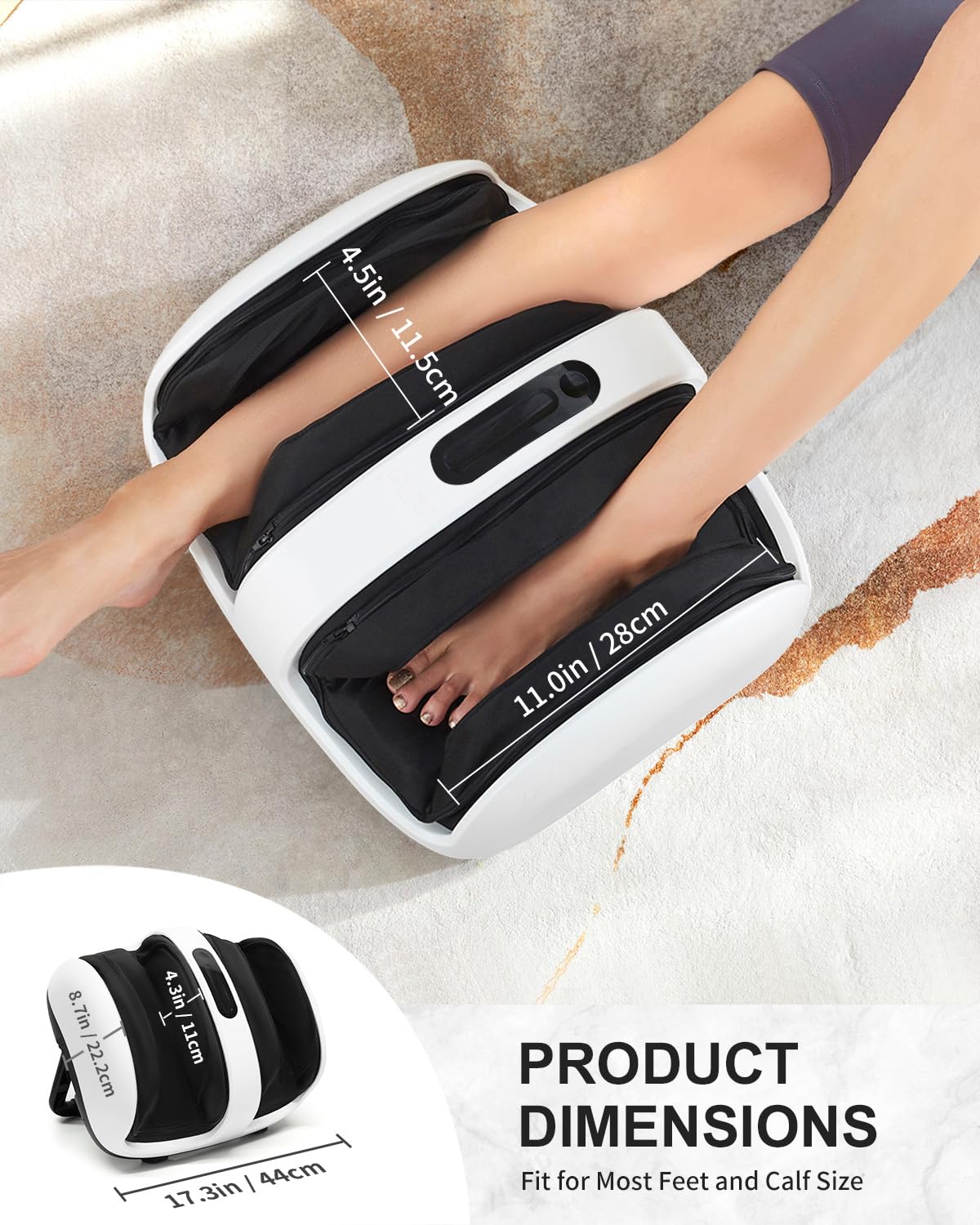 Foto 7 | Masajeador Shiatsu Para Pies Nekteck Para Aliviar La Circulación Y El Dolor - Venta Internacional.