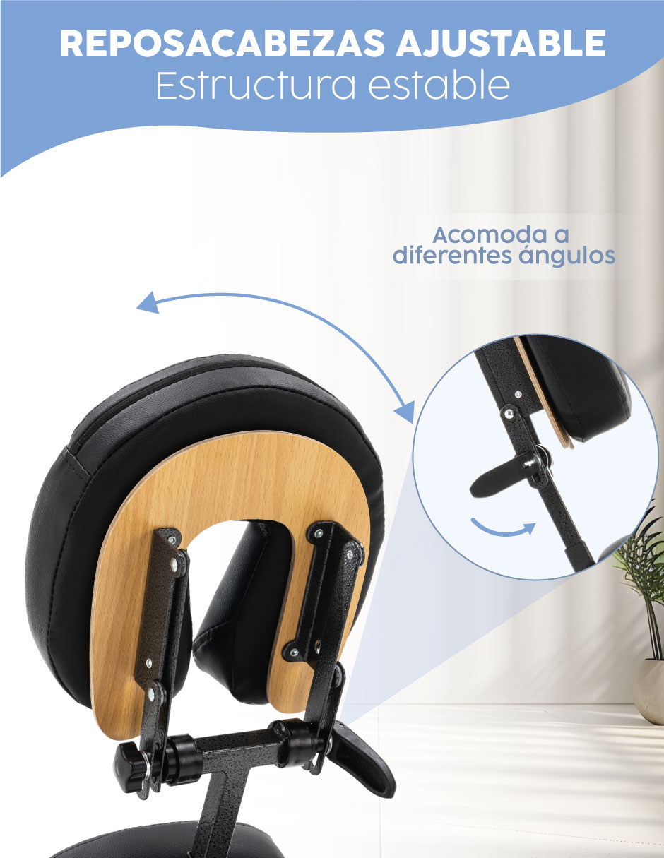 Foto 6 | Silla Para Masaje Shiatsu Color Negro