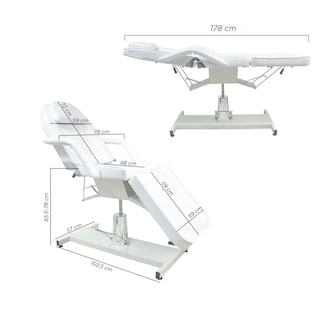 Foto 5 | Cama Ajustable para Spa Ajustable Vanlig Malasia color Blanca