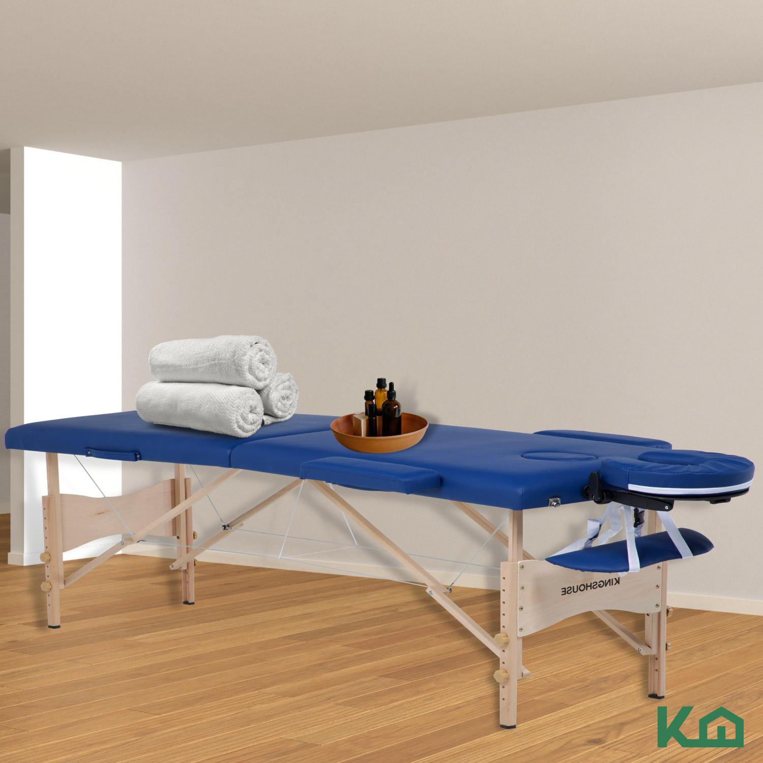 Foto 8 | Cama Portátil para Masaje KingsHouse color Azul