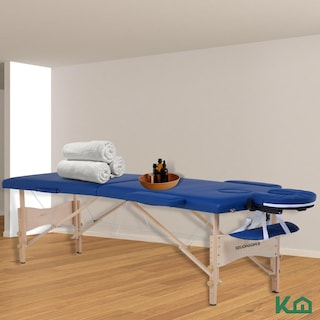 Foto 8 | Cama Portátil para Masaje KingsHouse color Azul