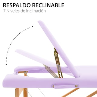 Foto 3 | Cama para Masajes Onof Mb001 Portátil color Lila