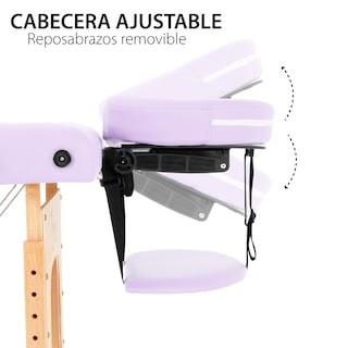 Foto 4 | Cama para Masajes Onof Mb001 Portátil color Lila
