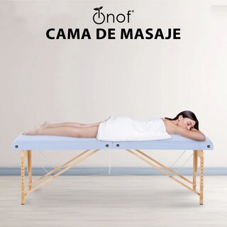 Foto 7 | Cama Portátil para Masajes 2 Secciones Color Azul