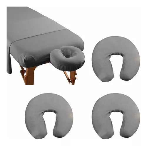 Foto 2 pulgar | Set De 3 Fundas De Soporte Reutilizable Para Cama De Masaje Gris