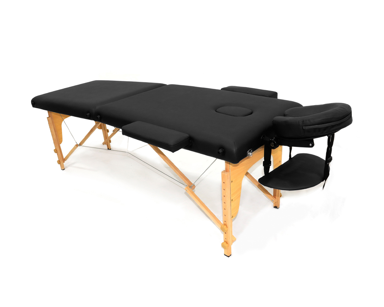 Foto 1 | Cama De Masaje Plegable Profesional Cama Extentida Basitex Color Negro