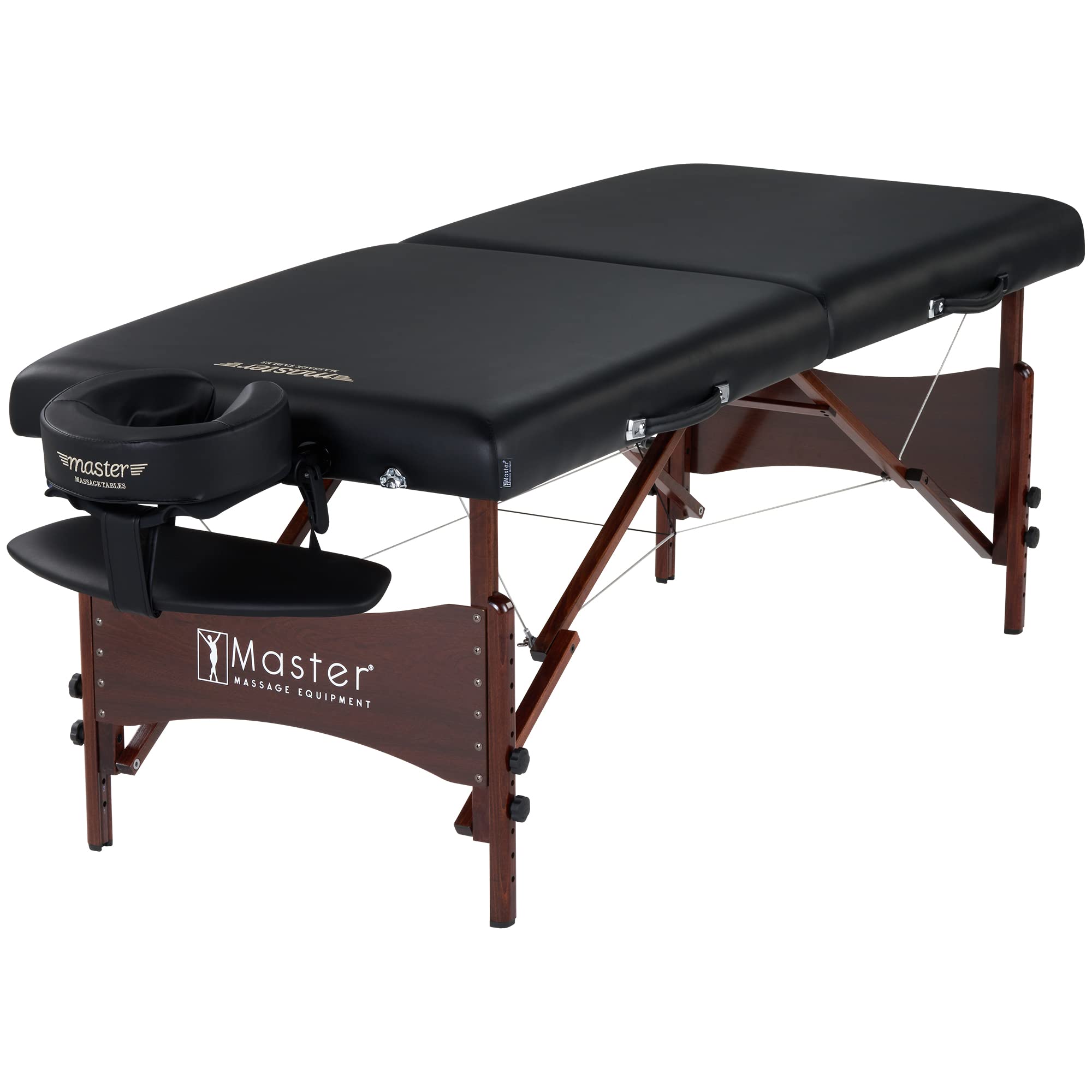 Foto 1 | Mesa De Masaje Master Massage Newport Portátil Negra - Venta Internacional.