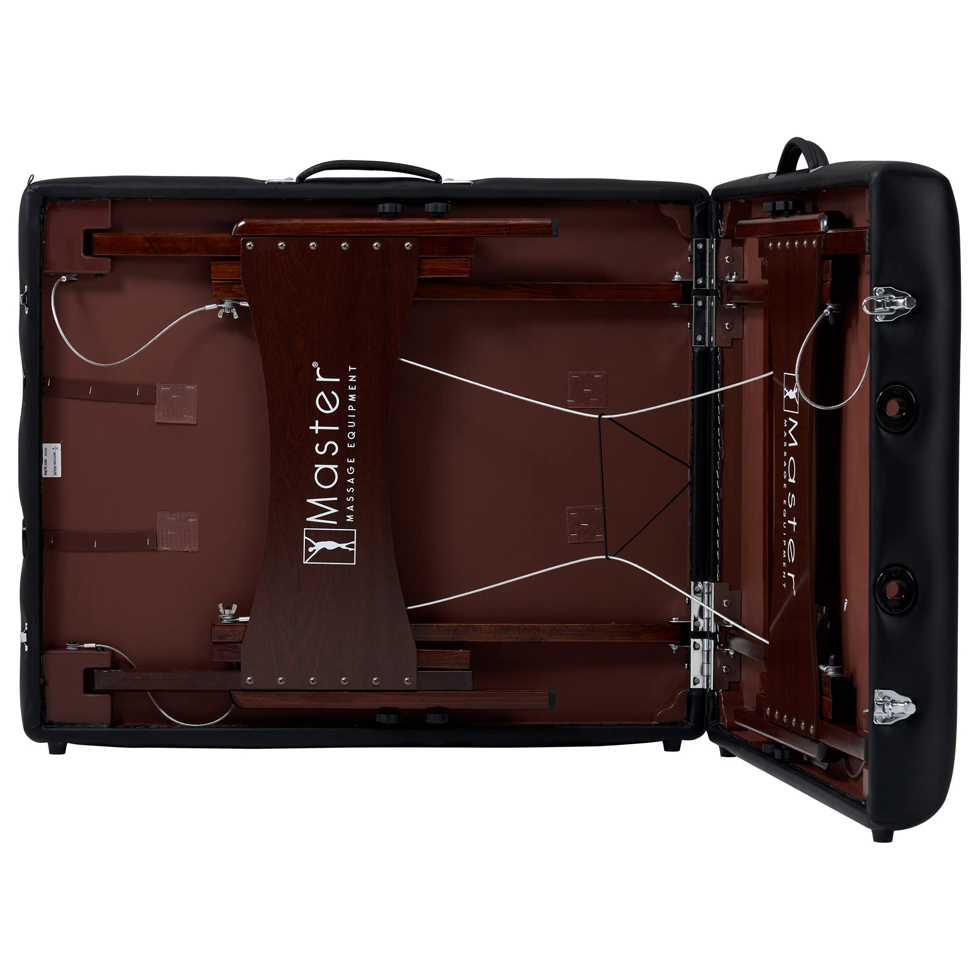 Foto 7 | Mesa De Masaje Master Massage Newport Portátil Negra - Venta Internacional.